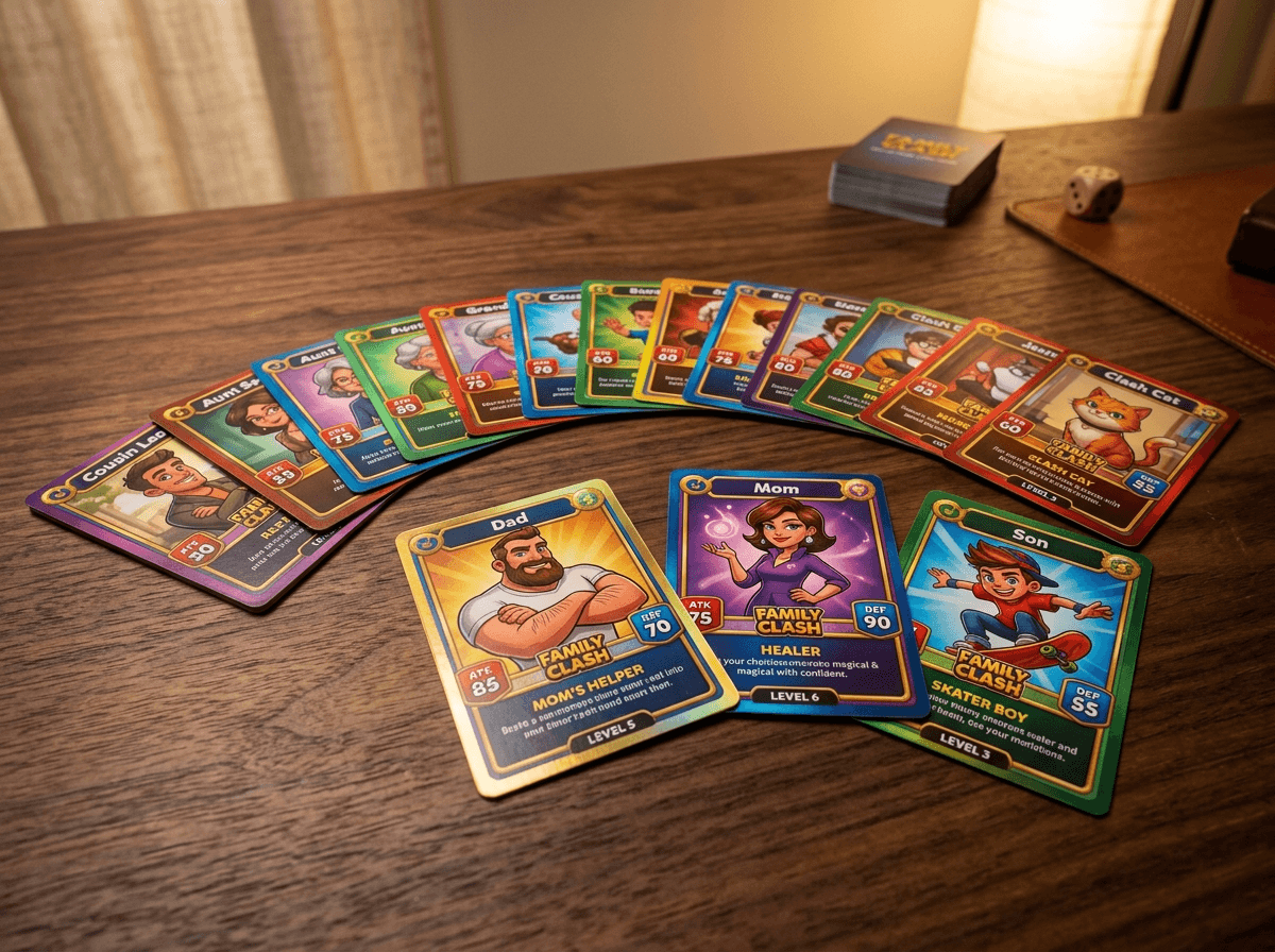 Family Clash — Juego de cartas