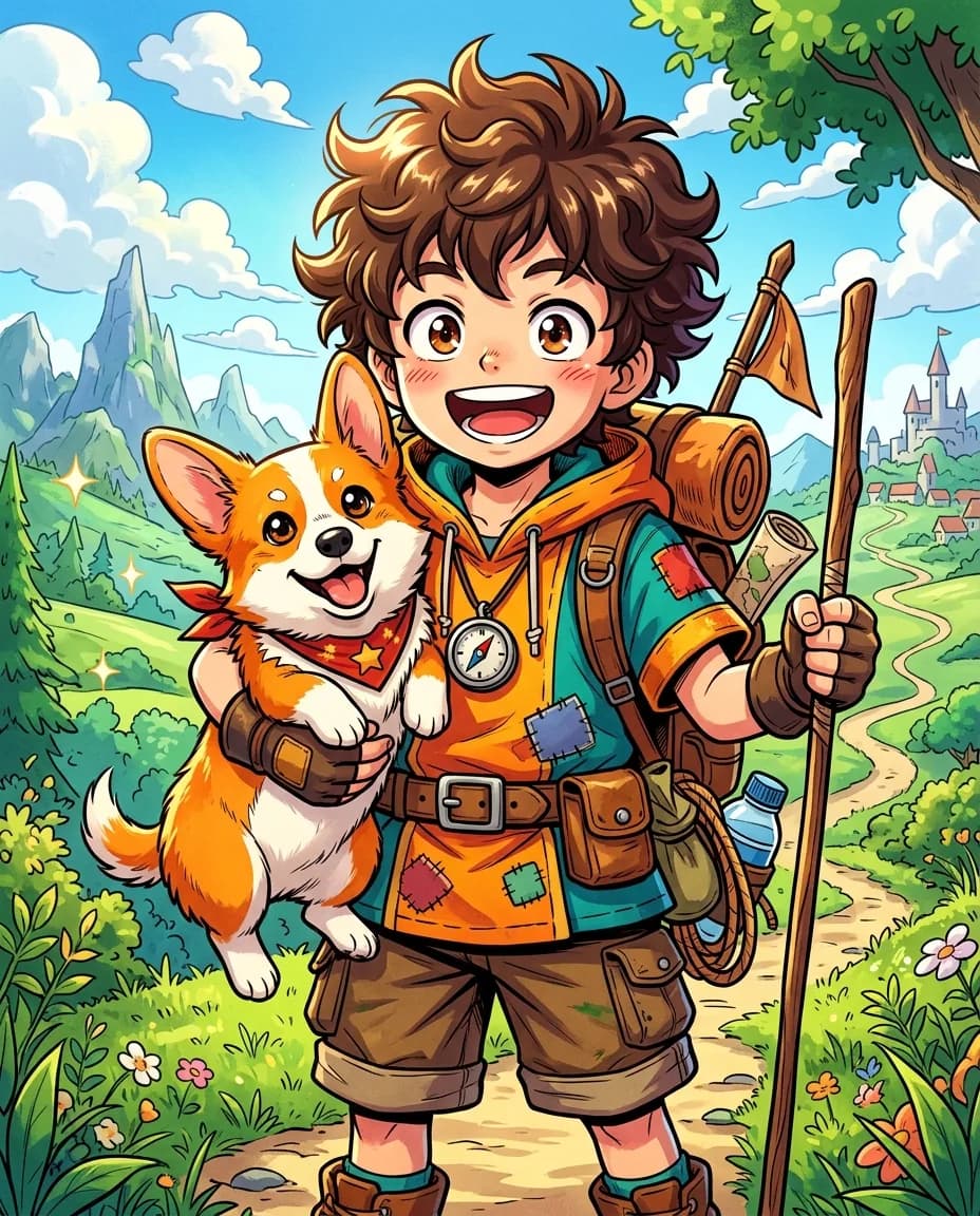 Ejemplo en estilo Anime / Manga