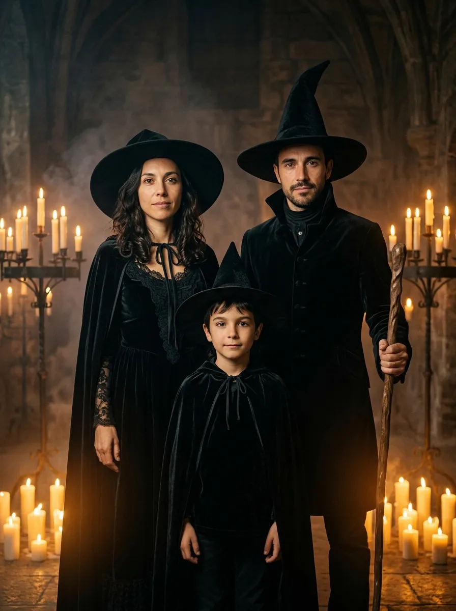 En familia: Familia de brujos