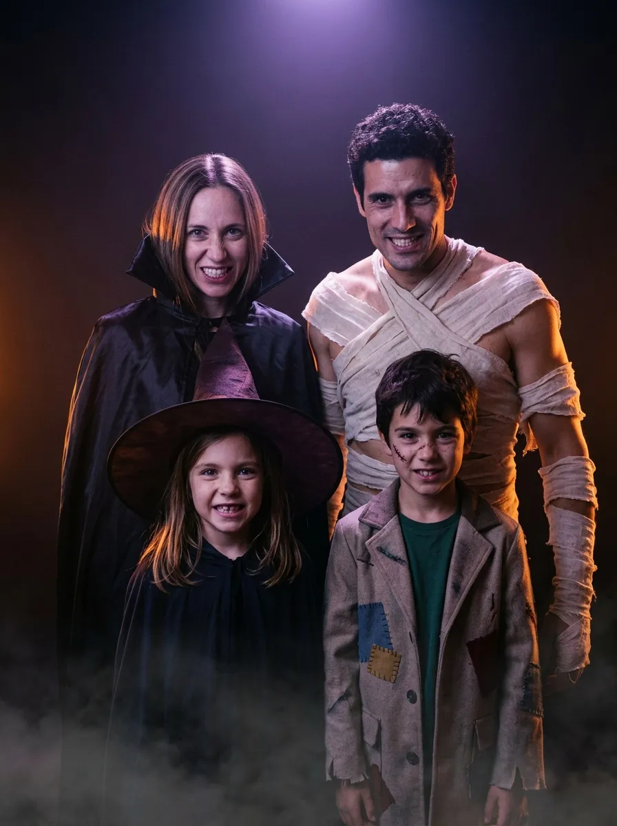 En familia: Monstruos clásicos